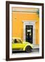 ¡Viva Mexico! Collection - Volkswagen Beetle Car - Gold & Yellow-Philippe Hugonnard-Framed Photographic Print