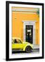 ¡Viva Mexico! Collection - Volkswagen Beetle Car - Gold & Yellow-Philippe Hugonnard-Framed Premium Photographic Print