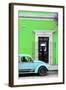 ¡Viva Mexico! Collection - Volkswagen Beetle Car - Lime Green & Powder Blue-Philippe Hugonnard-Framed Photographic Print