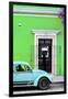 ¡Viva Mexico! Collection - Volkswagen Beetle Car - Lime Green & Powder Blue-Philippe Hugonnard-Framed Photographic Print