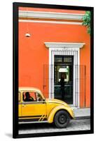 ¡Viva Mexico! Collection - Volkswagen Beetle Car - Orange & Gold-Philippe Hugonnard-Framed Photographic Print