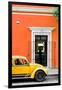 ¡Viva Mexico! Collection - Volkswagen Beetle Car - Orange & Gold-Philippe Hugonnard-Framed Photographic Print