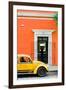 ¡Viva Mexico! Collection - Volkswagen Beetle Car - Orange & Gold-Philippe Hugonnard-Framed Premium Photographic Print