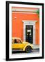 ¡Viva Mexico! Collection - Volkswagen Beetle Car - Orange & Gold-Philippe Hugonnard-Framed Premium Photographic Print