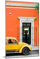 ¡Viva Mexico! Collection - Volkswagen Beetle Car - Orange & Gold-Philippe Hugonnard-Mounted Premium Photographic Print