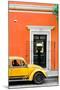 ¡Viva Mexico! Collection - Volkswagen Beetle Car - Orange & Gold-Philippe Hugonnard-Mounted Premium Photographic Print