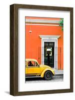 ¡Viva Mexico! Collection - Volkswagen Beetle Car - Orange & Gold-Philippe Hugonnard-Framed Photographic Print