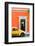 ¡Viva Mexico! Collection - Volkswagen Beetle Car - Orange & Gold-Philippe Hugonnard-Framed Photographic Print