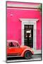 ¡Viva Mexico! Collection - Volkswagen Beetle Car - Pink & Red-Philippe Hugonnard-Mounted Photographic Print