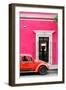 ¡Viva Mexico! Collection - Volkswagen Beetle Car - Pink & Red-Philippe Hugonnard-Framed Photographic Print