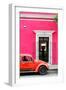 ¡Viva Mexico! Collection - Volkswagen Beetle Car - Pink & Red-Philippe Hugonnard-Framed Photographic Print