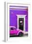 ¡Viva Mexico! Collection - Volkswagen Beetle Car - Purple & Deep Pink-Philippe Hugonnard-Framed Premium Photographic Print