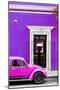 ¡Viva Mexico! Collection - Volkswagen Beetle Car - Purple & Deep Pink-Philippe Hugonnard-Mounted Premium Photographic Print