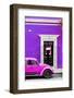 ¡Viva Mexico! Collection - Volkswagen Beetle Car - Purple & Deep Pink-Philippe Hugonnard-Framed Photographic Print