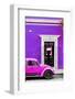 ¡Viva Mexico! Collection - Volkswagen Beetle Car - Purple & Deep Pink-Philippe Hugonnard-Framed Photographic Print