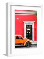 ¡Viva Mexico! Collection - Volkswagen Beetle Car - Red & Orange-Philippe Hugonnard-Framed Photographic Print