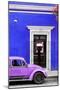 ¡Viva Mexico! Collection - Volkswagen Beetle Car - Royal Blue & Purple-Philippe Hugonnard-Mounted Photographic Print