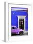 ¡Viva Mexico! Collection - Volkswagen Beetle Car - Royal Blue & Purple-Philippe Hugonnard-Framed Photographic Print