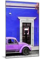 ¡Viva Mexico! Collection - Volkswagen Beetle Car - Royal Blue & Purple-Philippe Hugonnard-Mounted Photographic Print