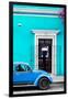 ¡Viva Mexico! Collection - Volkswagen Beetle Car - Turquoise & Blue-Philippe Hugonnard-Framed Photographic Print