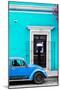 ¡Viva Mexico! Collection - Volkswagen Beetle Car - Turquoise & Blue-Philippe Hugonnard-Mounted Photographic Print