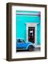 ¡Viva Mexico! Collection - Volkswagen Beetle Car - Turquoise & Blue-Philippe Hugonnard-Framed Photographic Print