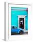 ¡Viva Mexico! Collection - Volkswagen Beetle Car - Turquoise & Blue-Philippe Hugonnard-Framed Photographic Print