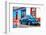 ¡Viva Mexico! Collection - VW Beetle and Blue Wall-Philippe Hugonnard-Framed Photographic Print