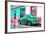 ¡Viva Mexico! Collection - VW Beetle and Coral Green Wall-Philippe Hugonnard-Framed Photographic Print