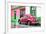 ¡Viva Mexico! Collection - VW Beetle and Deep Pink Wall-Philippe Hugonnard-Framed Photographic Print