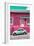 ¡Viva Mexico! Collection - VW Beetle Car and Deep pink Wall-Philippe Hugonnard-Framed Photographic Print