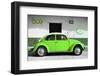 ?Viva Mexico! Collection - VW Beetle Car and Green Graffiti-Philippe Hugonnard-Framed Photographic Print