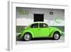 ?Viva Mexico! Collection - VW Beetle Car and Green Graffiti-Philippe Hugonnard-Framed Photographic Print