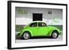 ?Viva Mexico! Collection - VW Beetle Car and Green Graffiti-Philippe Hugonnard-Framed Photographic Print