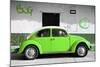 ?Viva Mexico! Collection - VW Beetle Car and Green Graffiti-Philippe Hugonnard-Mounted Photographic Print