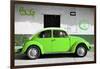 ?Viva Mexico! Collection - VW Beetle Car and Green Graffiti-Philippe Hugonnard-Framed Photographic Print