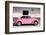 ¡Viva Mexico! Collection - VW Beetle Car and Light Pink Graffiti-Philippe Hugonnard-Framed Photographic Print