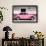 ¡Viva Mexico! Collection - VW Beetle Car and Light Pink Graffiti-Philippe Hugonnard-Framed Photographic Print displayed on a wall