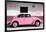 ¡Viva Mexico! Collection - VW Beetle Car and Light Pink Graffiti-Philippe Hugonnard-Framed Photographic Print