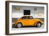 ?Viva Mexico! Collection - VW Beetle Car and Orange Graffiti-Philippe Hugonnard-Framed Photographic Print