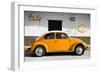 ?Viva Mexico! Collection - VW Beetle Car and Orange Graffiti-Philippe Hugonnard-Framed Photographic Print