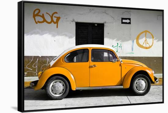 ?Viva Mexico! Collection - VW Beetle Car and Orange Graffiti-Philippe Hugonnard-Framed Stretched Canvas
