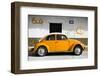 ?Viva Mexico! Collection - VW Beetle Car and Orange Graffiti-Philippe Hugonnard-Framed Photographic Print