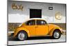 ?Viva Mexico! Collection - VW Beetle Car and Orange Graffiti-Philippe Hugonnard-Mounted Photographic Print