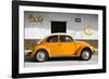 ?Viva Mexico! Collection - VW Beetle Car and Orange Graffiti-Philippe Hugonnard-Framed Photographic Print