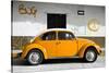 ?Viva Mexico! Collection - VW Beetle Car and Orange Graffiti-Philippe Hugonnard-Stretched Canvas