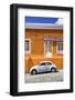 ¡Viva Mexico! Collection - VW Beetle Car and Orange Wall-Philippe Hugonnard-Framed Photographic Print