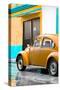 ¡Viva Mexico! Collection - VW Beetle Car and Orange Wall-Philippe Hugonnard-Stretched Canvas