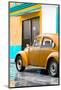 ¡Viva Mexico! Collection - VW Beetle Car and Orange Wall-Philippe Hugonnard-Mounted Photographic Print