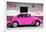 ¡Viva Mexico! Collection - VW Beetle Car and Pink Graffiti-Philippe Hugonnard-Framed Photographic Print